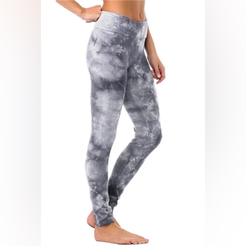 LVR organic cotton tie dye leggings women’s large made in USA